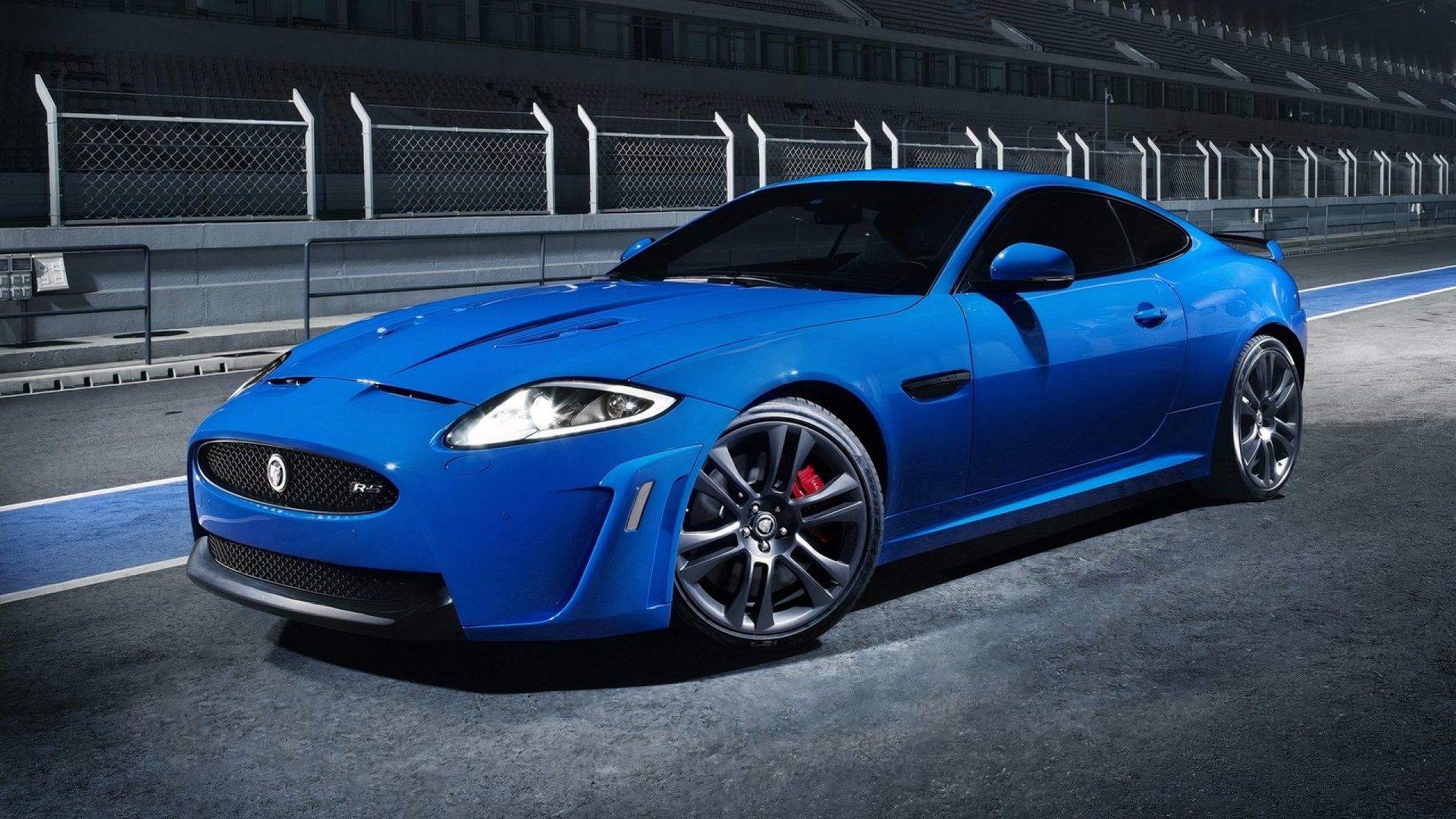 2012 Jaguar XKR-S, front 3/4