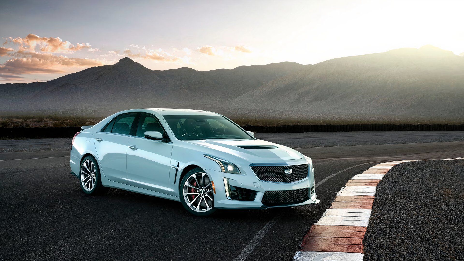 2018 Cadillac CTS-V Glacier Metallic Edition