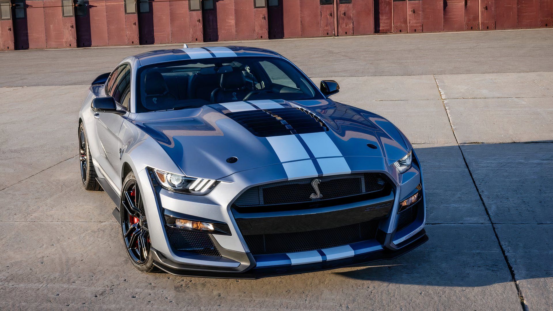 Front view of 2022 Ford Mustang Shelby GT500