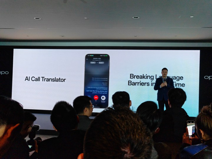 Call translator feature inside Oppo AI