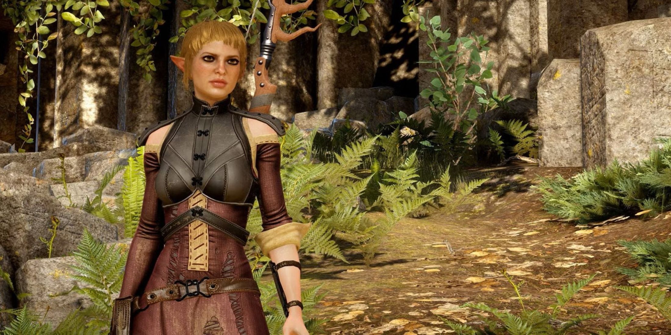 Dragon Age: Inquisition Sera Standing in the Hinterlands