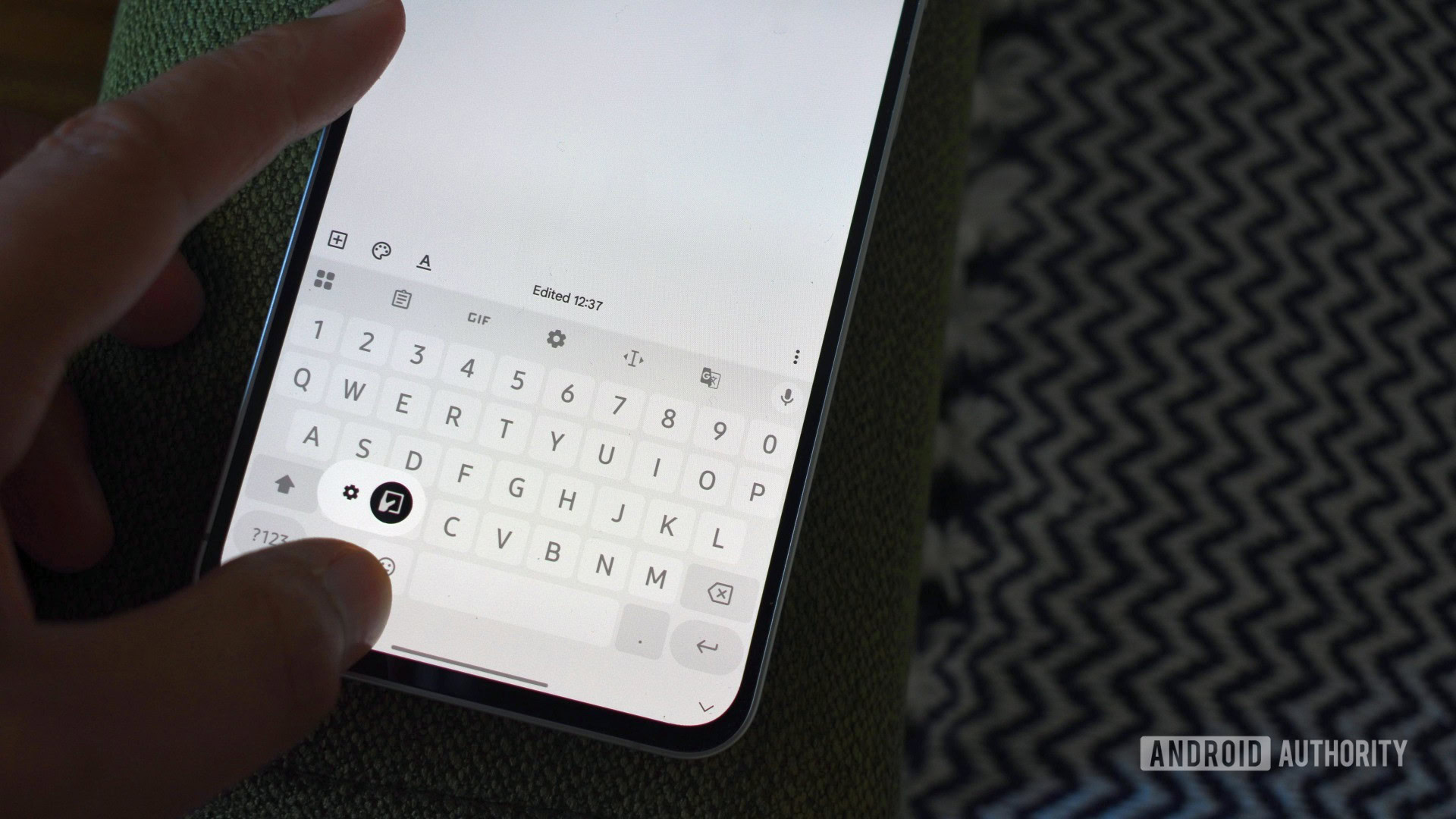 gboard one handed mode shortcut 1