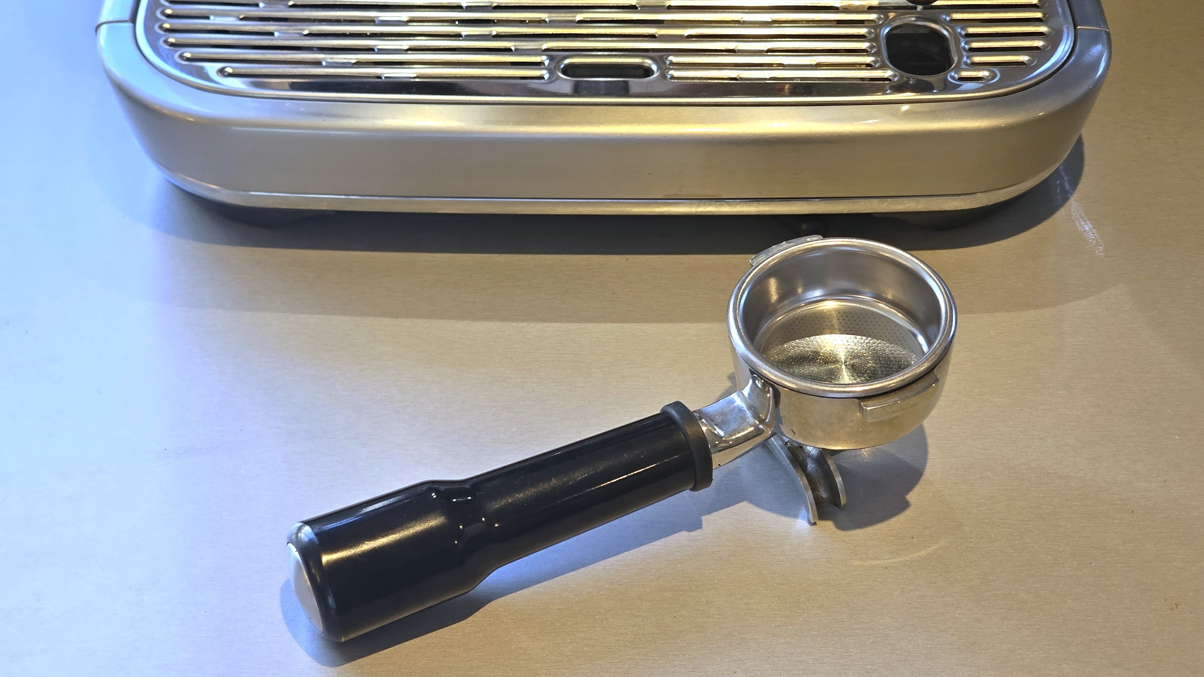 Portafilter handle for Sage Oracle Jet coffee maker