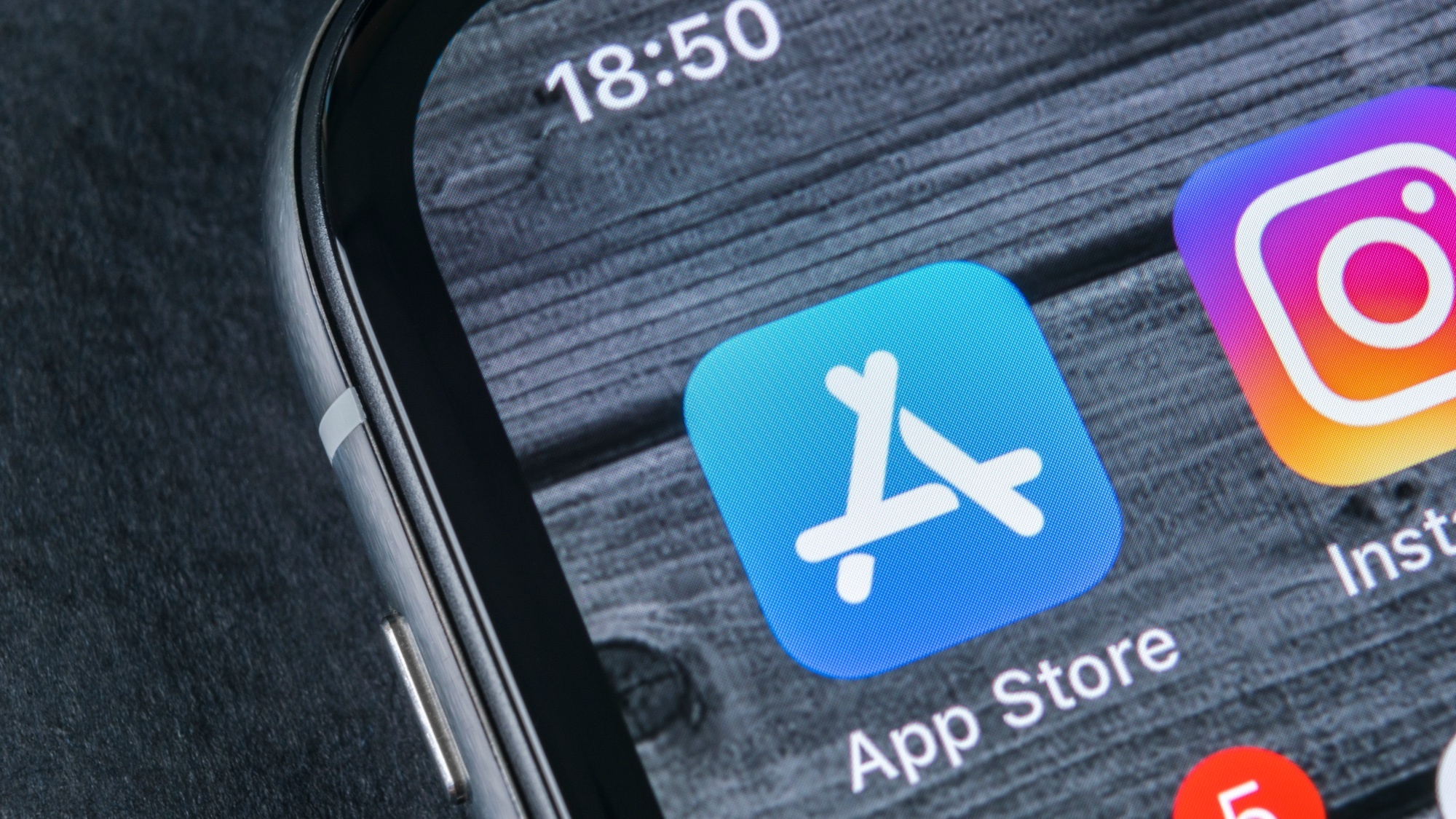 The app store logo