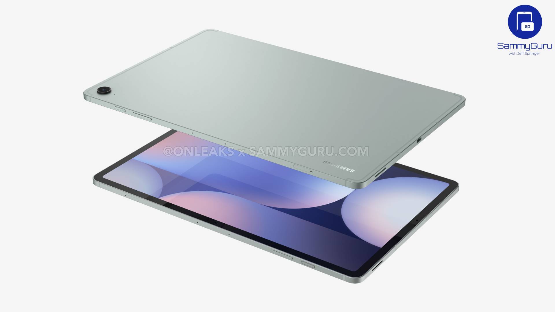 Samsung Galaxy Tab S10 FE Plus leaked render 3