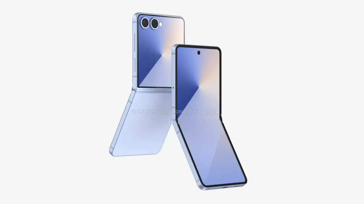 Samsung Galaxy Z Flip 7 renders 1