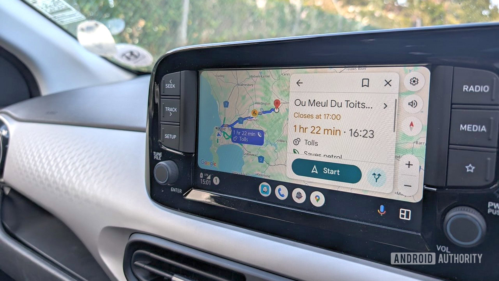 android auto google maps 1