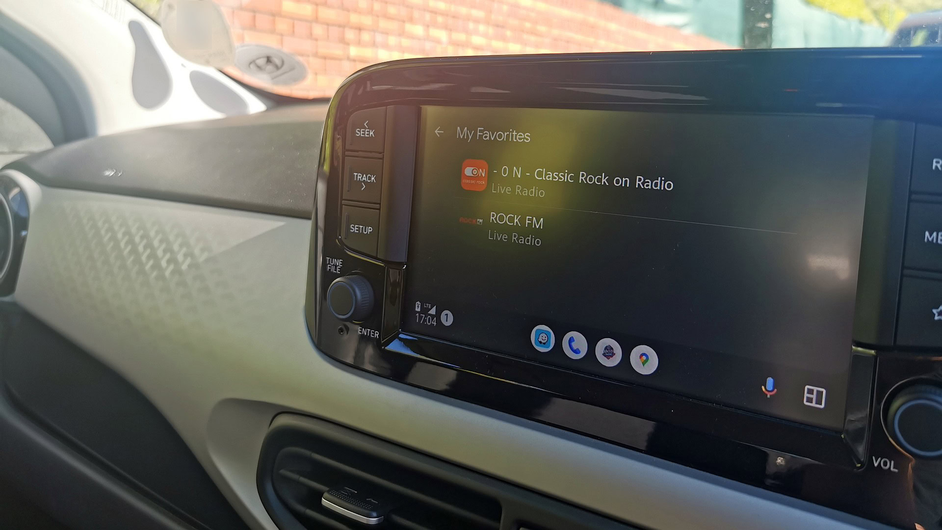 non stop radio android auto in car 1