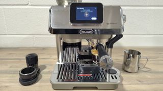 De'Longhi La Specialista Touch coffee machine on kitchen counter