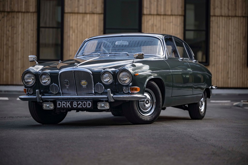 1966 Jaguar 420G from the film *The Krays*.