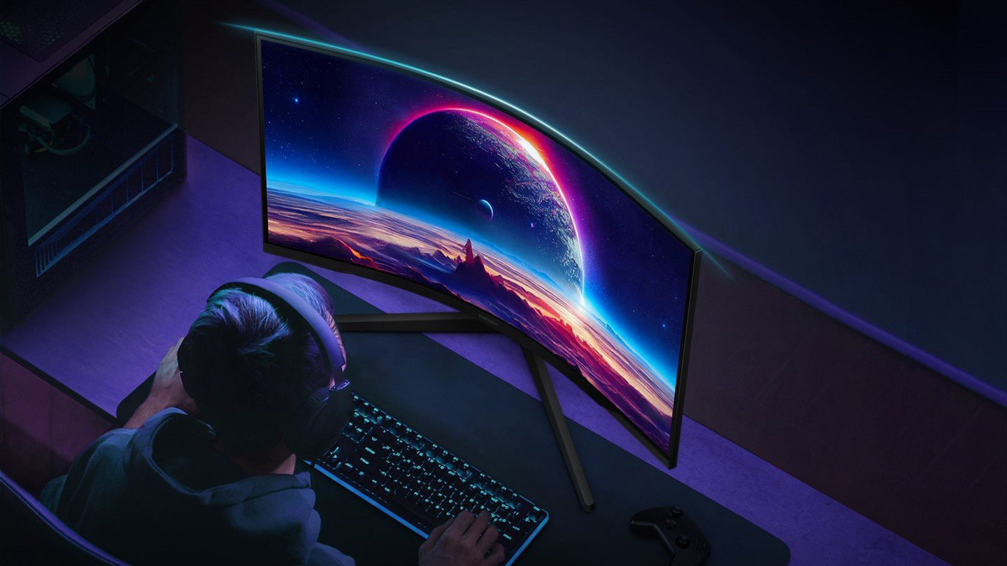 Samsung Odyssey G55C monitor