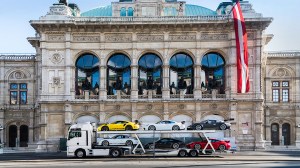 The “Six Cars, One Truck” Porsche 911 GT collection in Munich, Germany