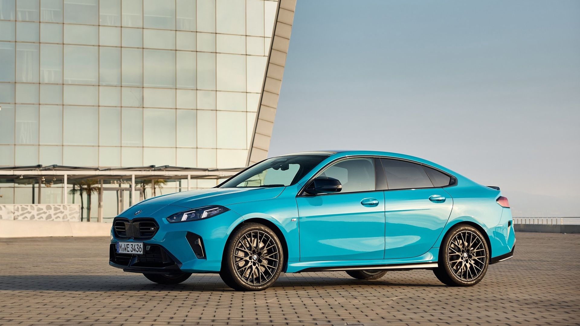 Blue BMW M235 Gran Coupe 2025