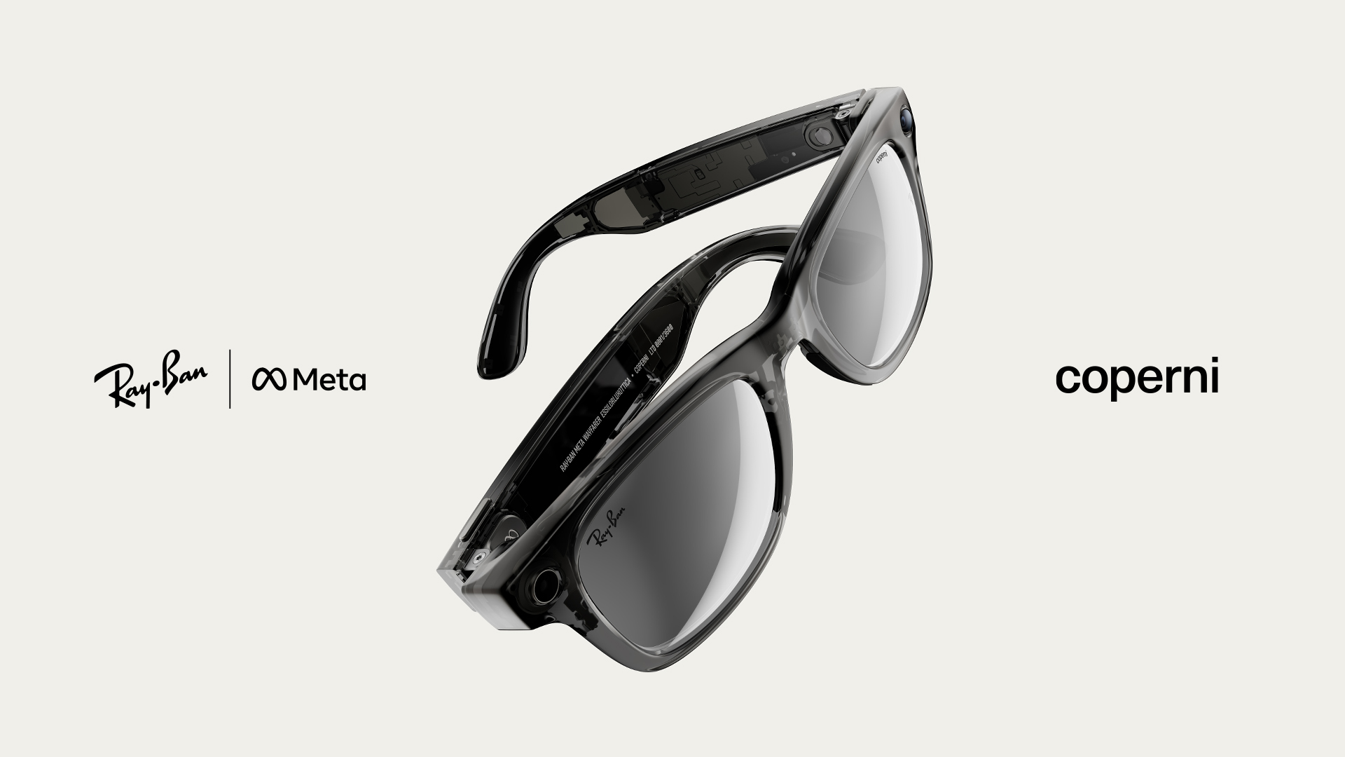 The Ray-Ban Meta Coperni smart glasses