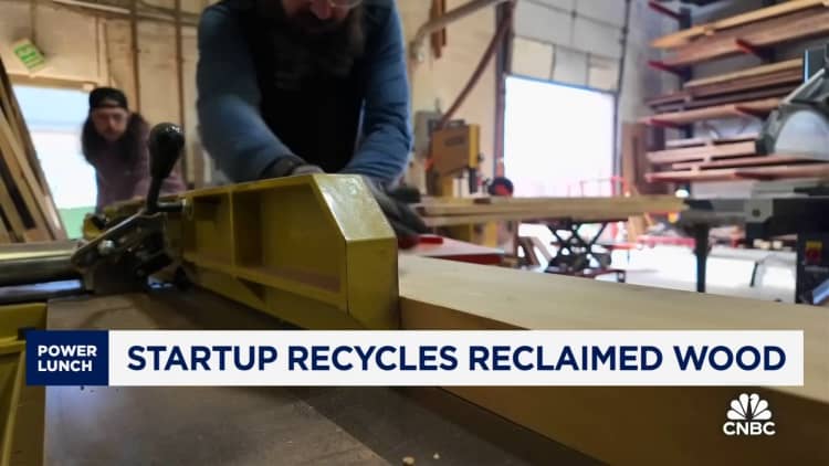 Clean Start: This startup is finding new ways to recycle reclaimed wood