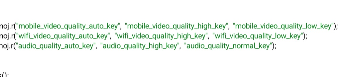 YouTube Audio Quality Option