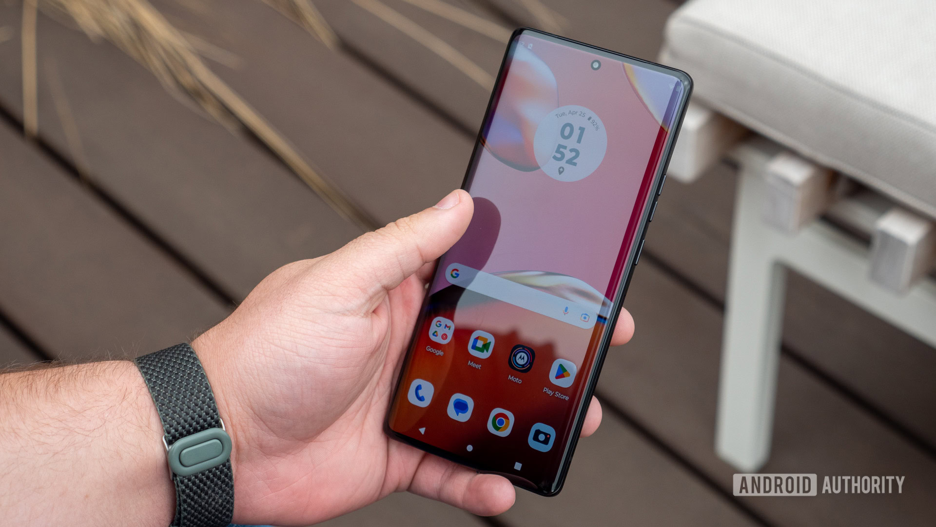 motorola edge plus 2023 in hand