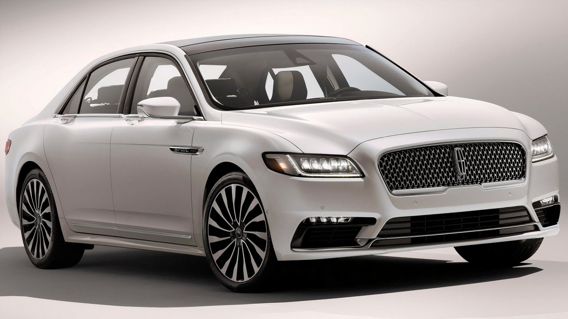 2017 Lincoln Continental, front 3/4