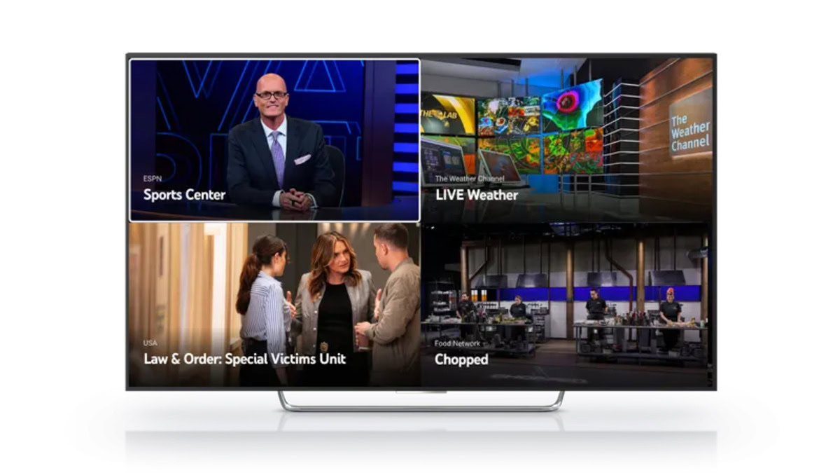 YouTube TV multiview